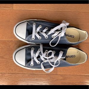 Navy blue Chuck Taylors